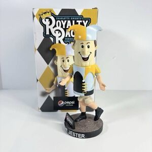 Jerry the Jester Bobblehead - Charlotte‎ Knights - Royalty Racers Series- 8.5"